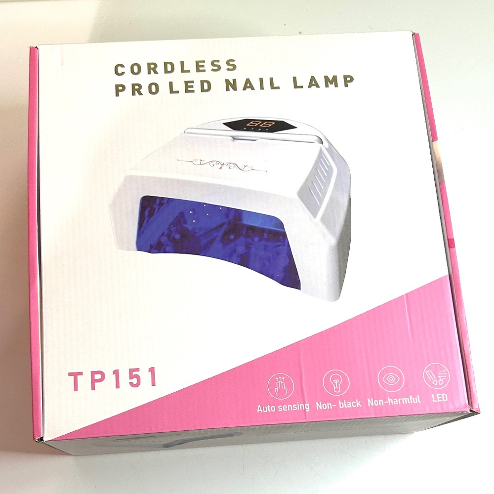 Silver Professional Rechargeable Cordless UV LED Nail Light/Lamp - Picture 6 of 16